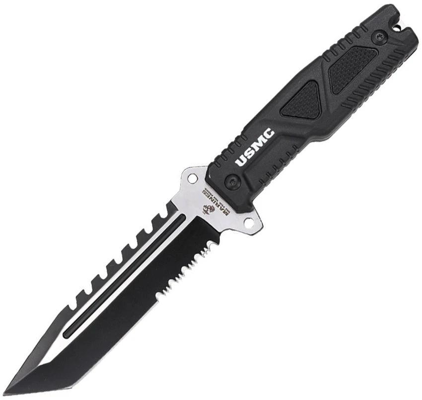 USMC Fixed Blade Black M-FIX3003BK by USMC