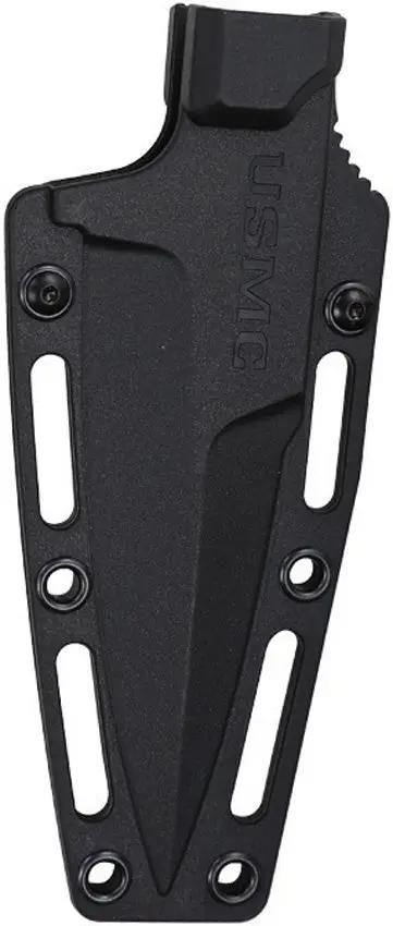 USMC Fixed Blade Green M-FIX3005GN - Full Tang with Spear Point Blade and Finger Ring by USMC