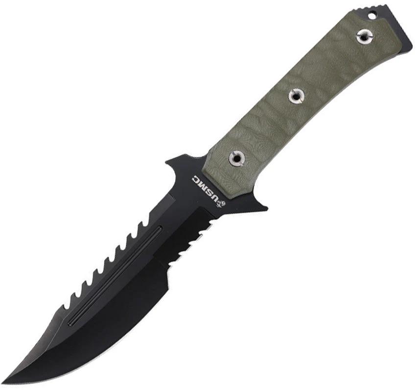 USMC Fixed Blade Green M-FIX3006GN by USMC