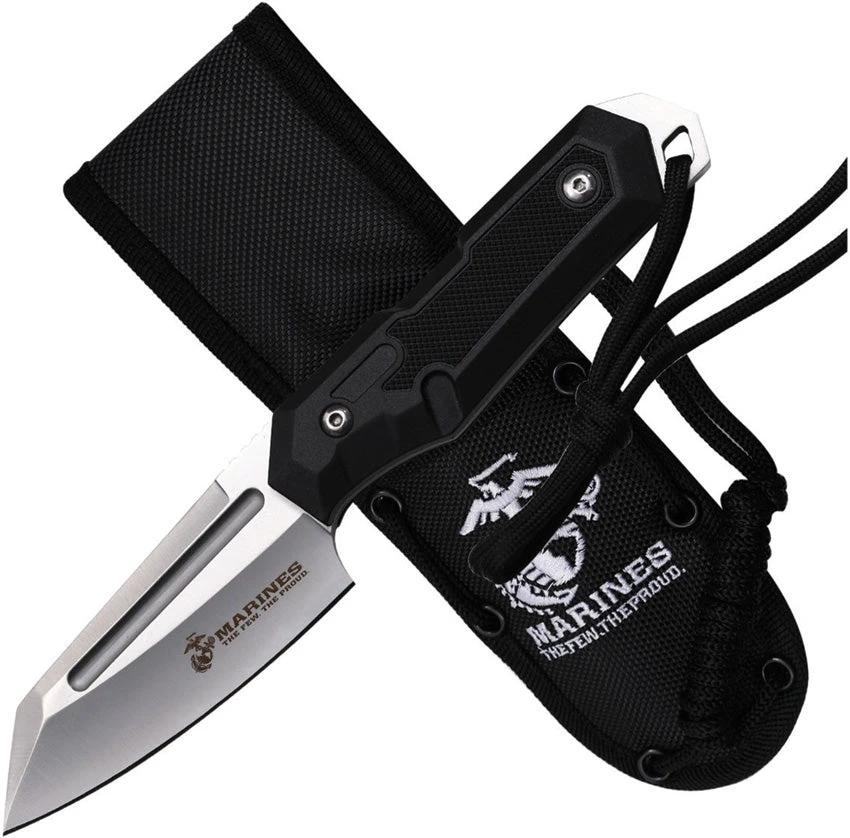 USMC Fixed Blade Black M-FIX3009BK by USMC