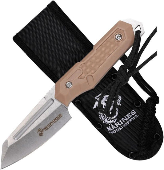 USMC Fixed Blade Tan M-FIX3009TN by USMC