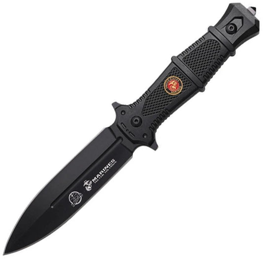 USMC Fixed Blade Black M-FIX3014BK by USMC