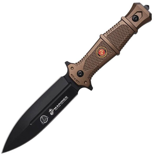 USMC Fixed Blade Tan M-FIX3014TN by USMC