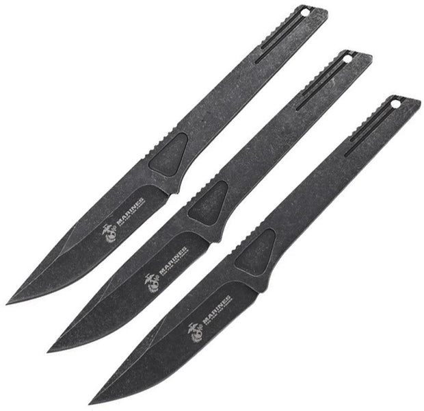 USMC Throwing Knife Set BSW M-T3002BK by USMC