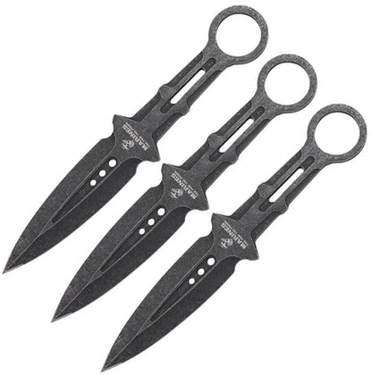 USMC Throwing Knife Set BSW M-T3004GY by USMC