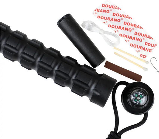 USMC Axe M-X001 - Tactical Survival Axe With Integrated Compass And Hidden Survival Kit by USMC