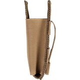 United States Tactical Single Mag Pouch Coyote Brown - Low Profile 4 Inch Elastic MOLLE Belt Attachment by United States Tactical