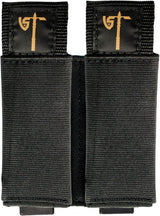 United States Tactical Double Mag Pouch Black UST-MOL01901 by United States Tactical