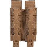 United States Tactical Double Mag Pouch Coyote USTMOL01902 Low Profile Lightweight Dual Compartment Malice Clip by United States Tactical