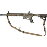 United States Tactical 2-To-1 Point Rapid Fit Sling - Ambidextrous Adjustable 40 To 57 Inches Coyote Brown by United States Tactical