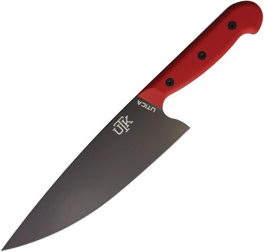 Utica Kutmaster I Chef's Knife Red 11-746 by Utica