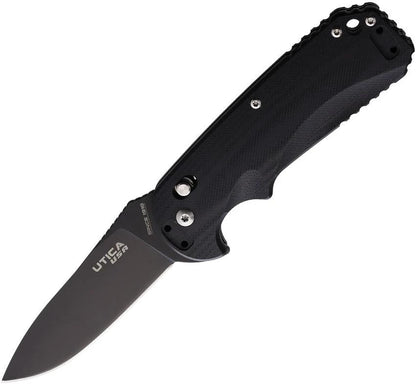 Utica Axis Lock Black G10 11UTKF4 by Utica