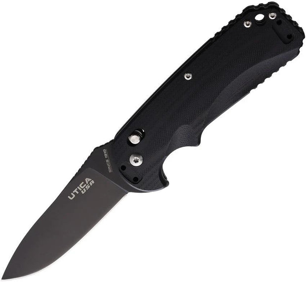 Utica Axis Lock Black G10 11UTKF4 by Utica
