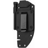 Utica Stealth IV Fixed Blade Knife - Full Tang 11-UTKS4 With Micarta Handle And Integrated Sheath Sharpener by Utica