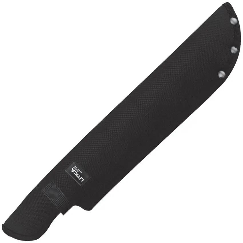 Utica Timber Tamer II Machete - 12-Inch Black Oxide Blade with Full Tang Glass Breaker by Utica