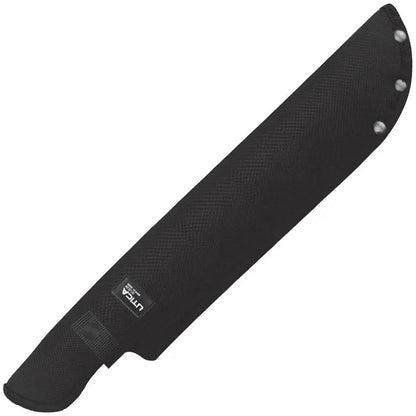 Utica Timber Tamer II Machete - 12-Inch Black Oxide Blade with Full Tang Glass Breaker by Utica
