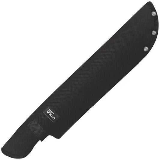 Utica Timber Tamer II Machete - 12-Inch Black Oxide Blade with Full Tang Glass Breaker by Utica