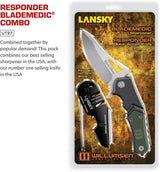 Lansky UTR7 Responder Knife Premium Blademedic Sharpener Kit For EDC And Outdoor Enthusiasts by Lansky