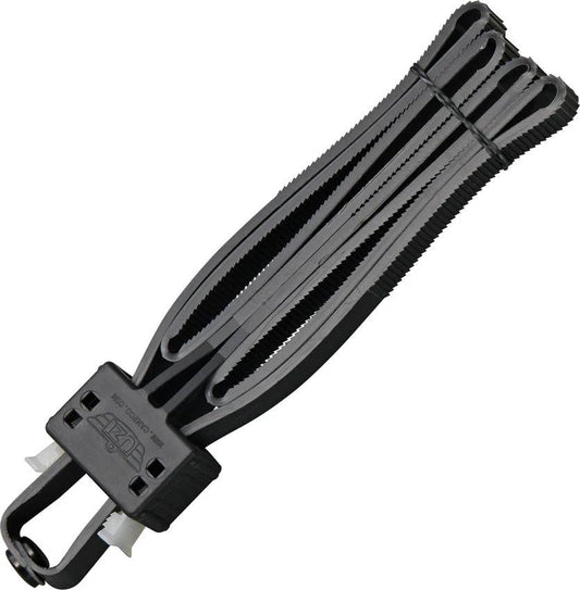 Uzi Disposable Flex Cuffs Black UZI-FLXC-B by Uzi