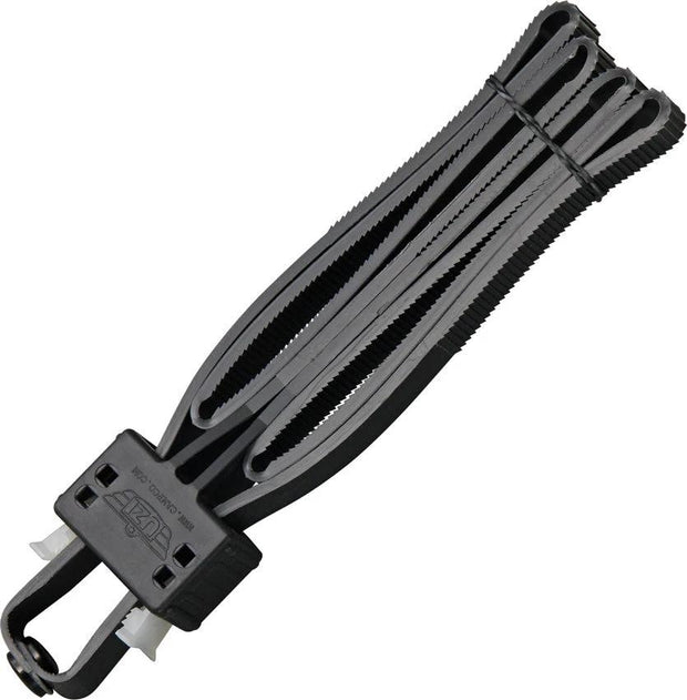 Uzi Disposable Flex Cuffs Black UZI-FLXC-B by Uzi