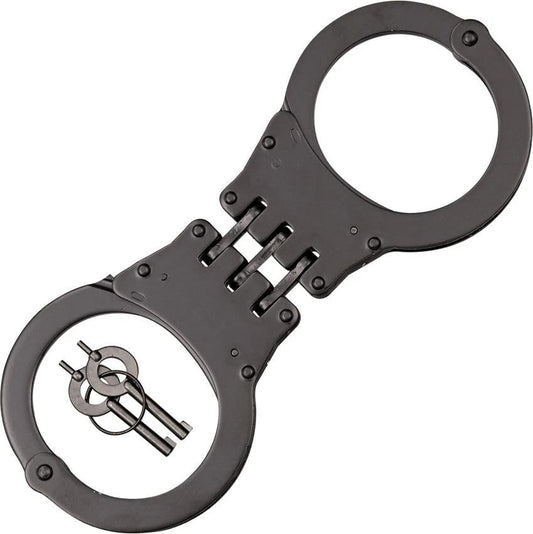 Uzi Hinged Cuffs Black UZI-HC-H-B by Uzi