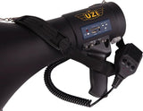 Uzi Megaphone Pro - 50W Rechargeable With Bluetooth Siren Record And Talk Modes USB SD Aux by Uzi