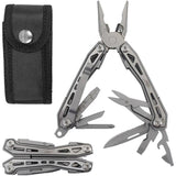 Uzi Multi Tool UZI-PTL-1 - 14 In 1 Stainless Steel Pliers And EDC With Safety Lock by Uzi