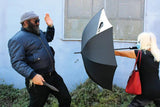 Uzi Tactical Collapsible Umbrella UZI-UMB-2 - Tungsten Tip Glass Breaker For Self Defense by Uzi