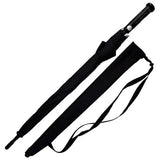 Uzi Tactical Umbrella UZI-UMBRELLA - Windproof, Reinforced Fiberglass Shaft And 44-Inch Waterproof Canopy by Uzi