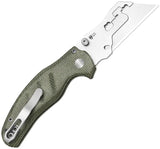 Kizer Cutlery Utility Knife Uti 2 Button Lock For Diyers Versatile Six Replaceable Blades by Kizer Cutlery