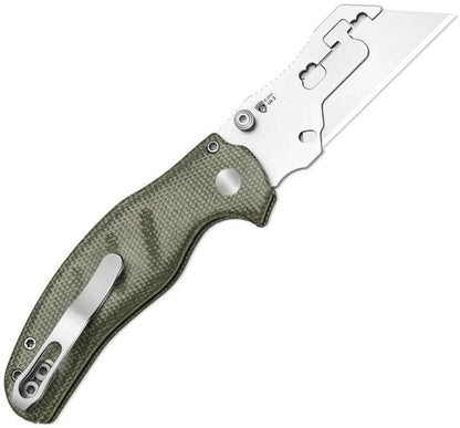 Kizer Cutlery Utility Knife Uti 2 Button Lock For Diyers Versatile Six Replaceable Blades by Kizer Cutlery