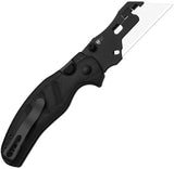Kizer Cutlery C01C Uti Folding Knife 2 Button Lock With Snap In Blade System Six Replaceable Blades Black G10 EDC Ready by Kizer Cutlery