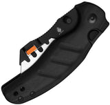 Kizer Cutlery C01C Uti Folding Knife 2 Button Lock With Snap In Blade System Six Replaceable Blades Black G10 EDC Ready by Kizer Cutlery