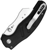 Kizer Cutlery C01C Uti 1 Button Lock Black Utility Knife For EDC Enthusiasts With Six Replaceable Blades And Tweezers by Kizer Cutlery