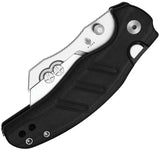 Kizer Cutlery C01C Uti 1 Button Lock Black Utility Knife For EDC Enthusiasts With Six Replaceable Blades And Tweezers by Kizer Cutlery