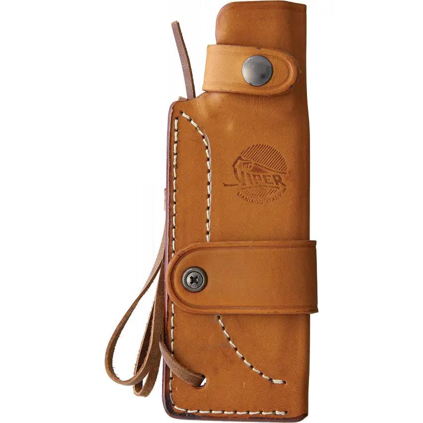 Viper Ganghi Fixed Blade Knife - Bocote Wood Handle N690 Satin Blade Full Tang For Outdoor Enthusiasts by Viper