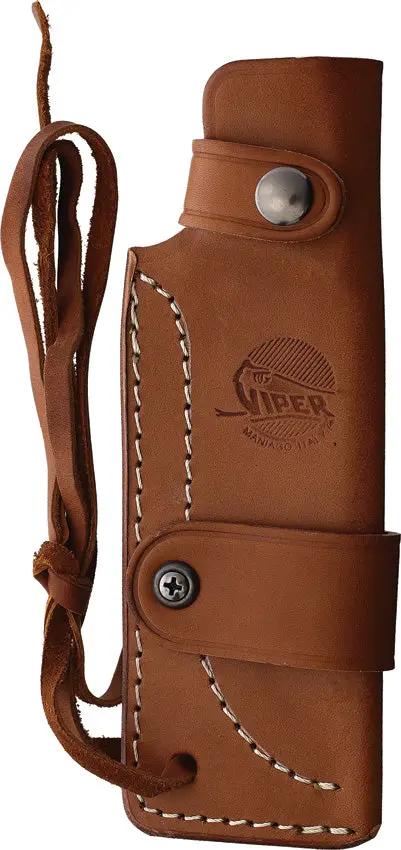 Viper Ganghi Fixed Blade Knife - 4.5in N690 Satin Blade With Full Tang SureTouch Handle For Outdoorsmen by Viper