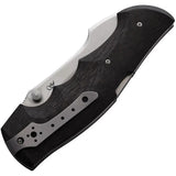 Viper Rhino 1 Lockback CF Folding Knife - Satin Elmax Blade 4.25in Carbon Fiber Handle For EDC Outdoors by Viper