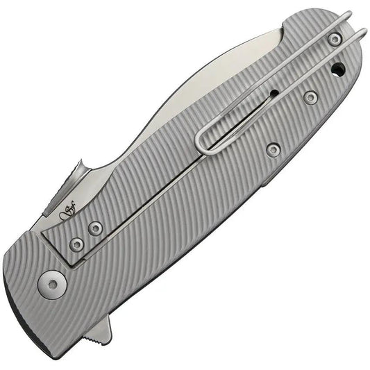 Viper Italo Framelock Carbon Fiber Knife V5944FC - Bohler M390 Microclean Blade, Titanium Back Handle, Premium EDC by Viper