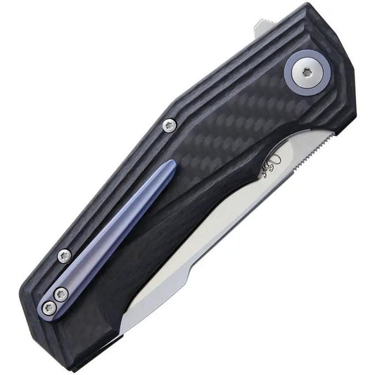 Viper Larius Linerlock Carbon Fiber Knife V5958FC - Premium Drop Point Blade For EDC Enthusiasts by Viper