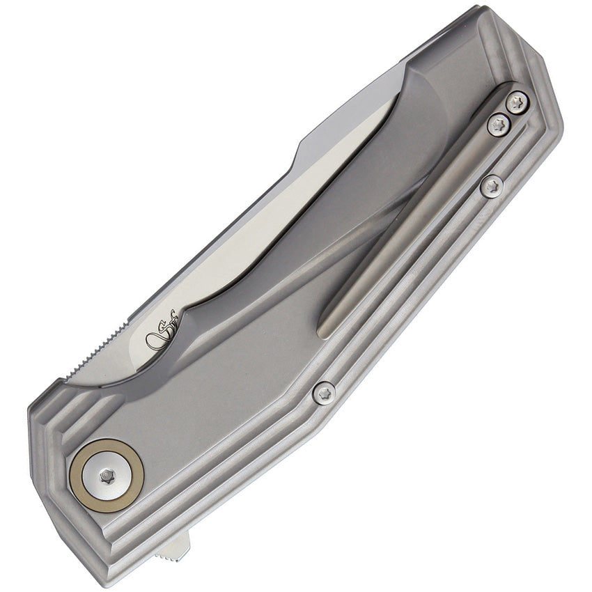 Viper Larius Linerlock Titanium Folding Knife Bohler M390 Blade - For Everyday Carry EDC by Viper
