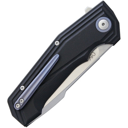 Viper Larius Linerlock EDC Knife Black G10 M390 Harpoon Blade - Precise Everyday Carry Performance by Viper
