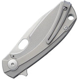 Viper Lille Framelock Knife - Titanium Handle With M390 Blade 2.5In Satin Finish For Everyday Carry by Viper