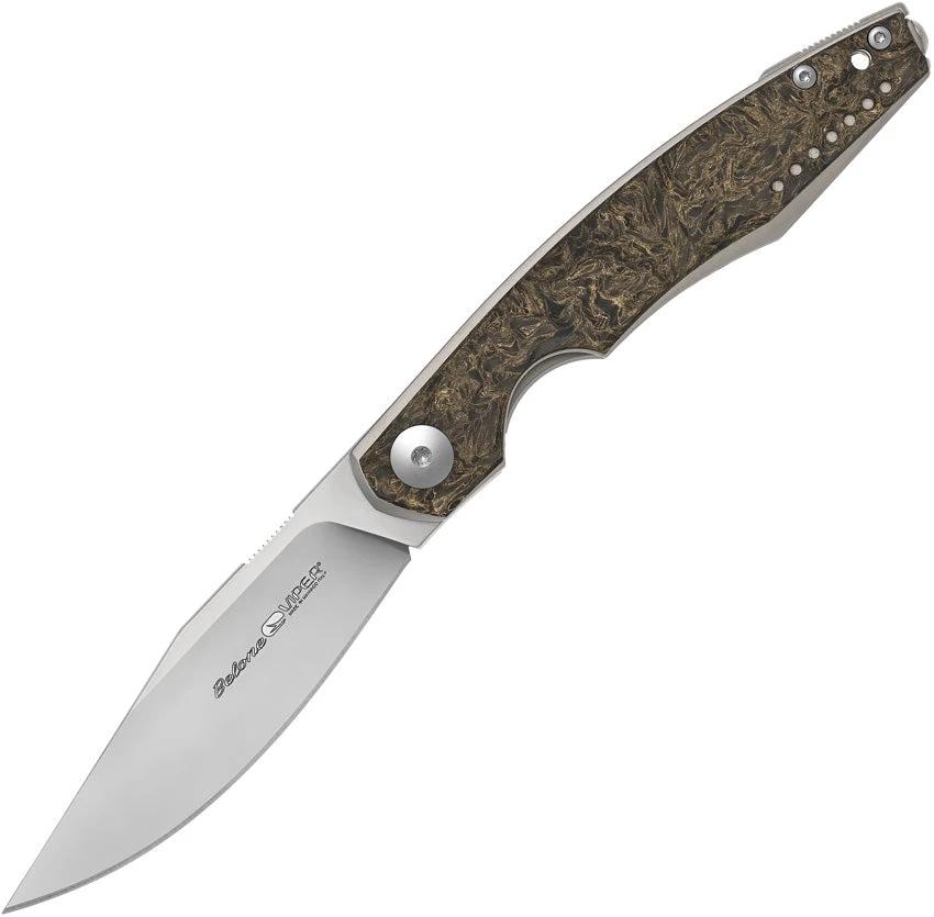 Viper Belone Linerlock Gold CF V5970TIFCG by Viper