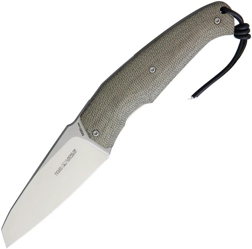 Viper Novis Linerlock Green Micarta V5972CV by Viper