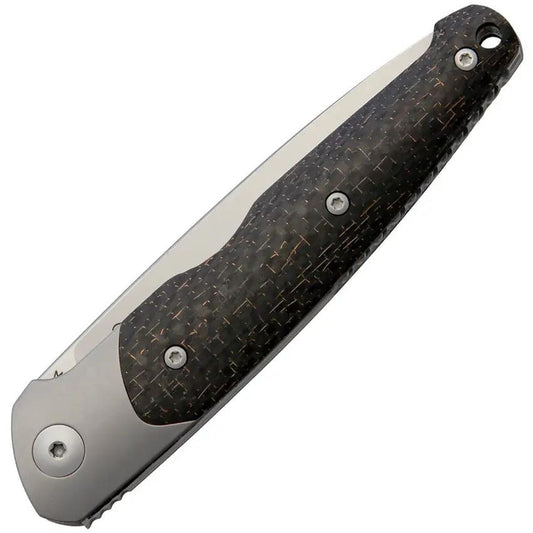 Viper Slip Joint Knife - Premium Bronze CF Voxnaes Collectors Edition Designed by Jesper Voxnaes by Viper