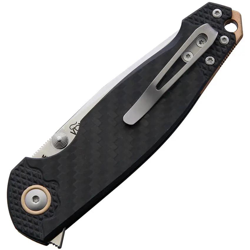 Viper Katla Linerlock Carbon Fiber Folder M390 - Designed by Jesper Voxnaes for Everyday Carry Enthusiasts by Viper