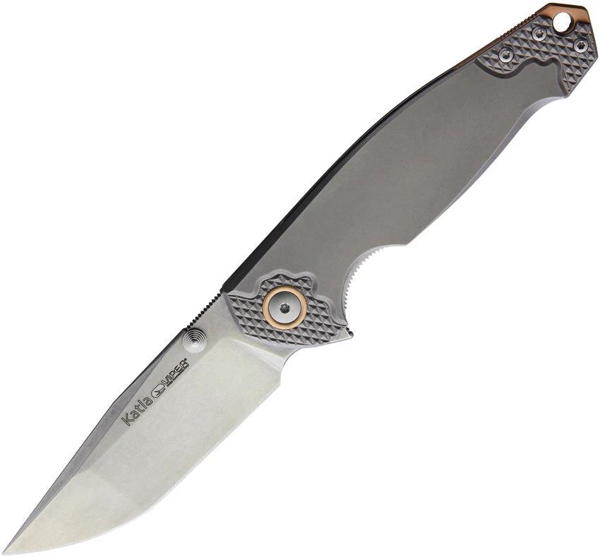 Viper Katla Linerlock Titanium V5982TI3D by Viper