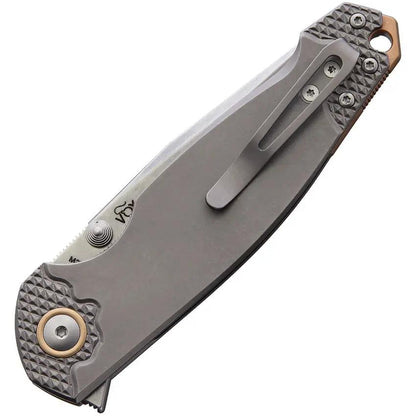 Viper Katla Linerlock Titanium V5982TI3D - Precision M390 Tanto Blade For EDC Enthusiasts by Viper