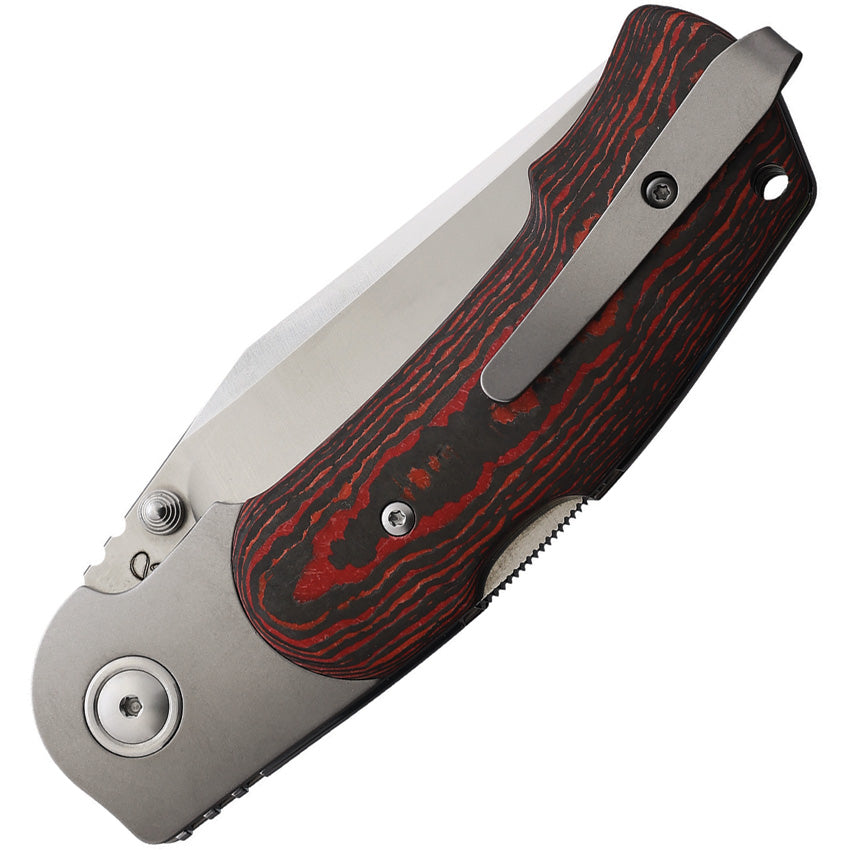 Viper TURN Lockback Knife - 3.25 Inch M390 Satin Blade With Carbon Fiber Handle For Collectors by Viper